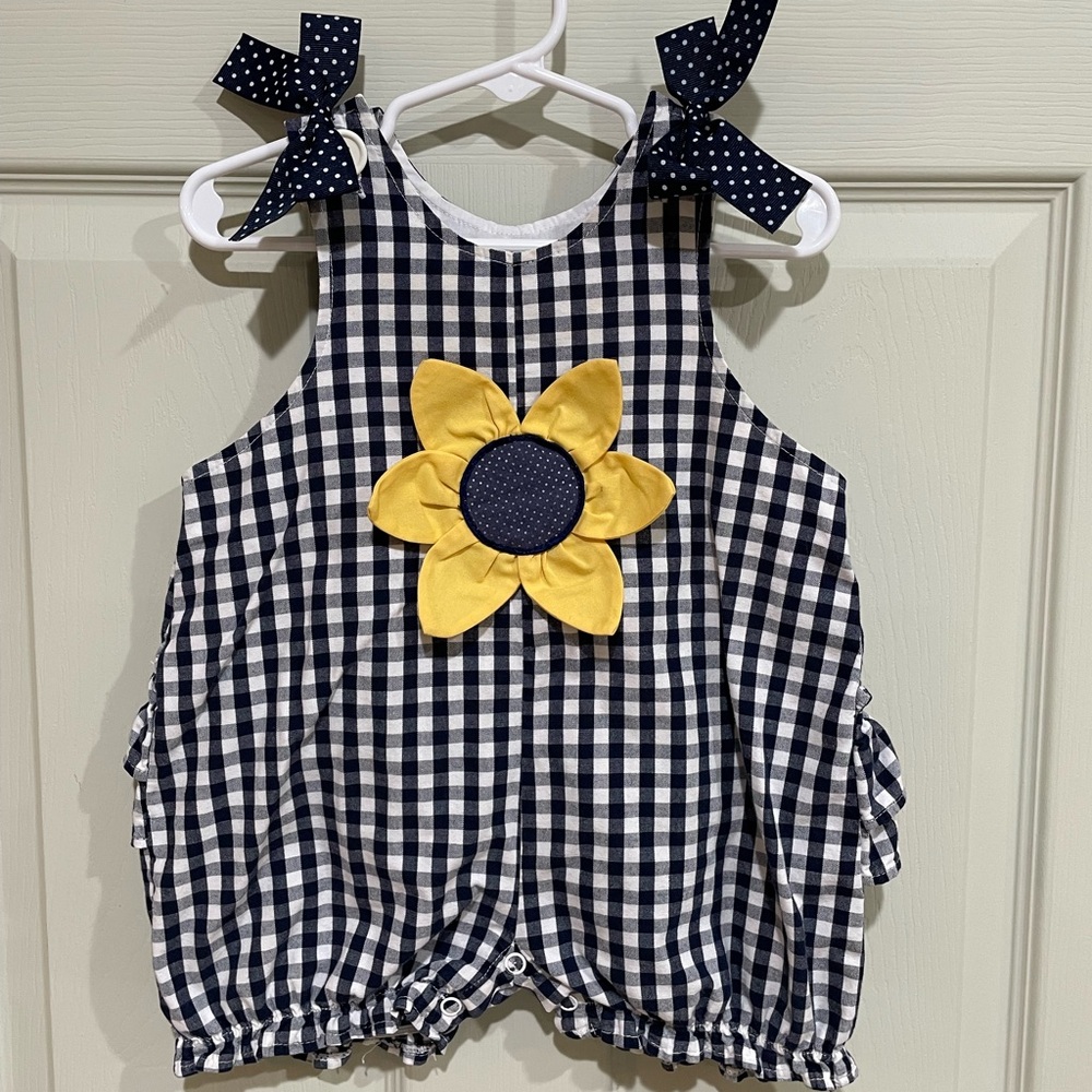 Class Club Baby Gingham Romper